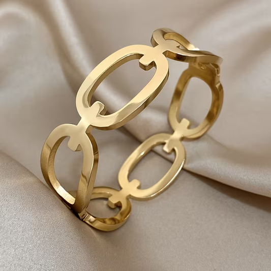 Golden Sleek Bracelet