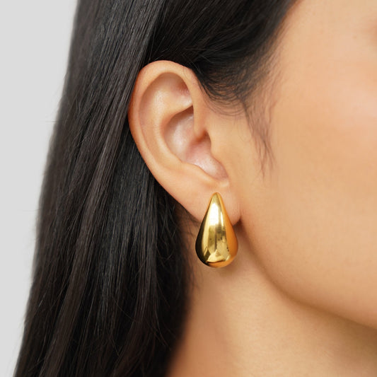 Minimal Teardrop Earrings