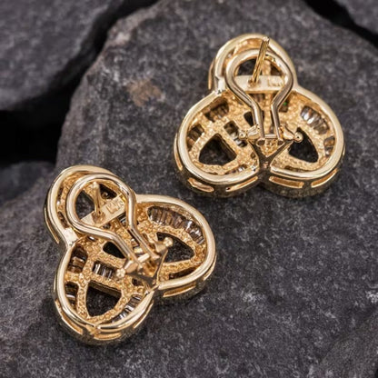 Trinity Knot Stud Earrings