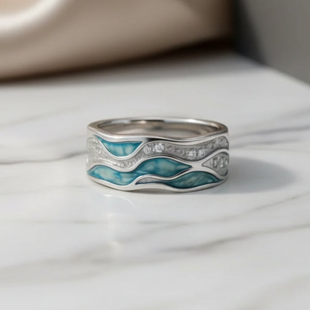 Turquoise Tide Ring