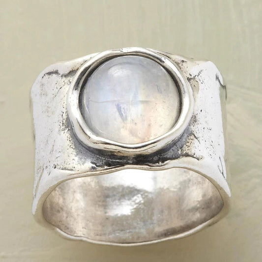 Natural Moonstone Ring