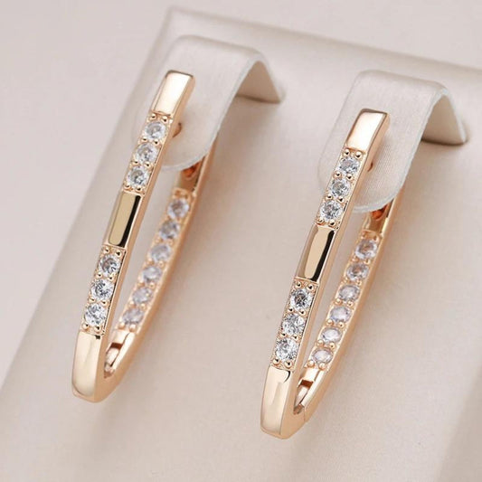 Classic Zirconia Earrings