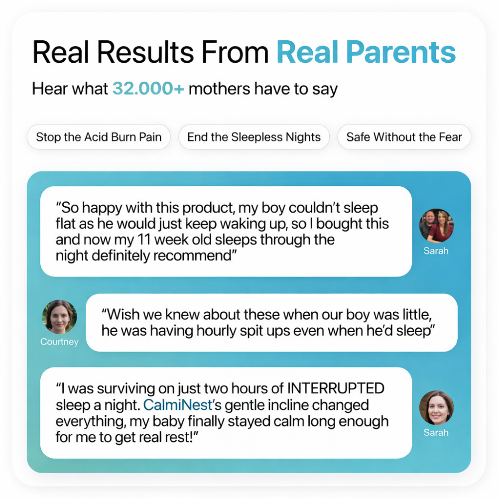 CalmiNest™ – For Reflux, Colic & Better Sleep