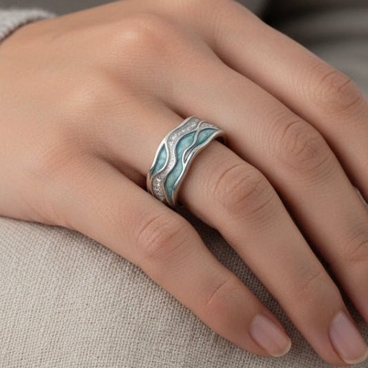 Turquoise Tide Ring