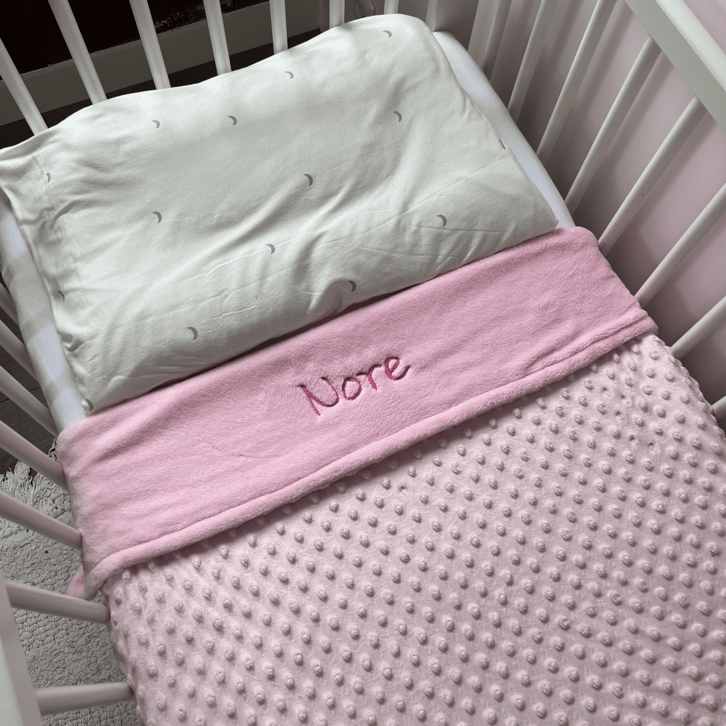 Personalized Crib Blanket with Name