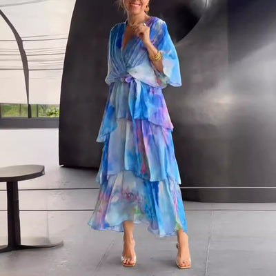 Soleil Layered Floral Dress