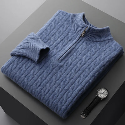 Woven Half Zip