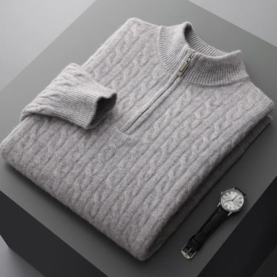 Woven Half Zip