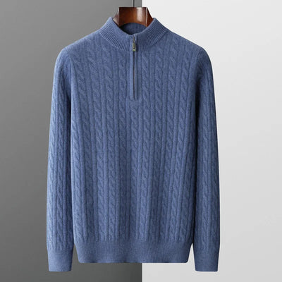 Woven Half Zip