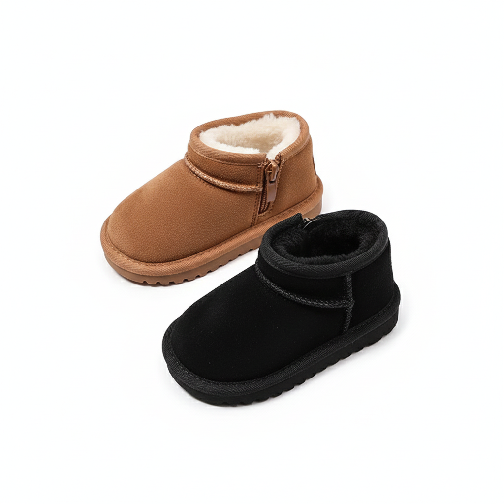 TinyStep Boots  Soft, warm everyday boots — for boys and girls.