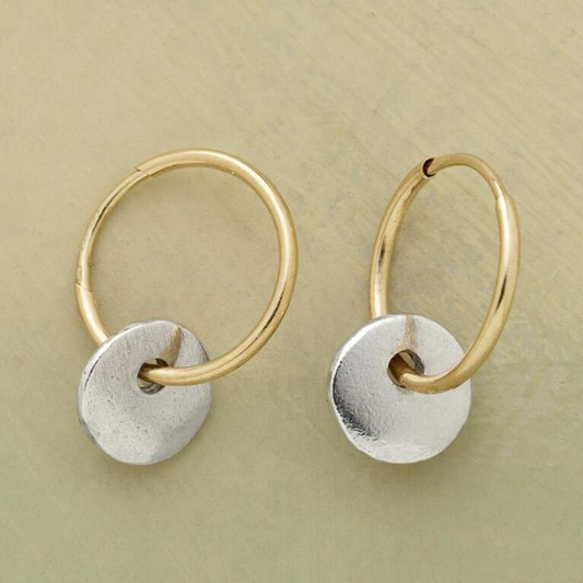 Silver Plated Drop Earrings