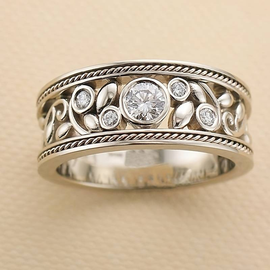Silver Heirloom Ring